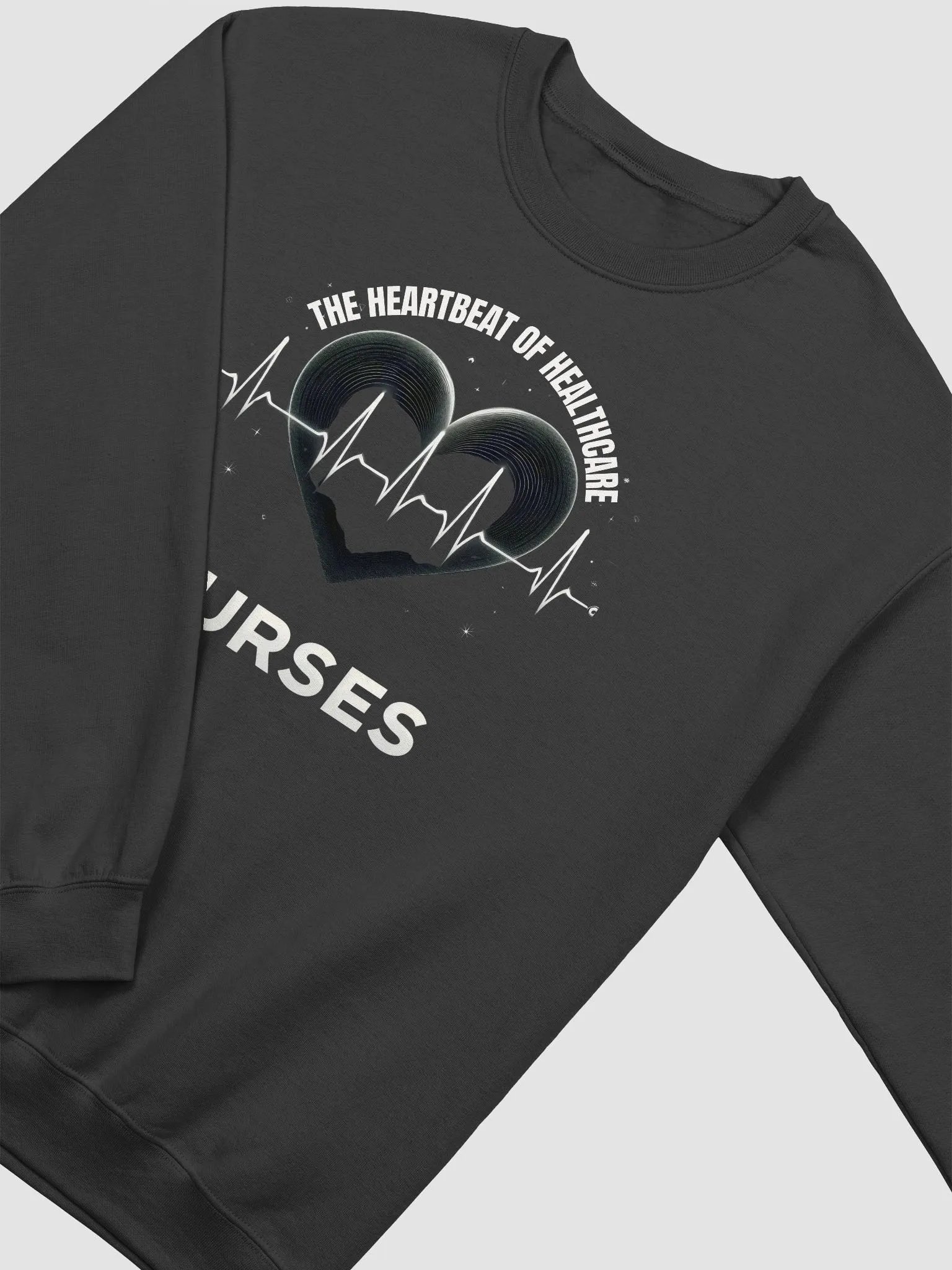 The Heartbeat Collection: Nurses Edition Crewneck Sweatshirt product image (2)