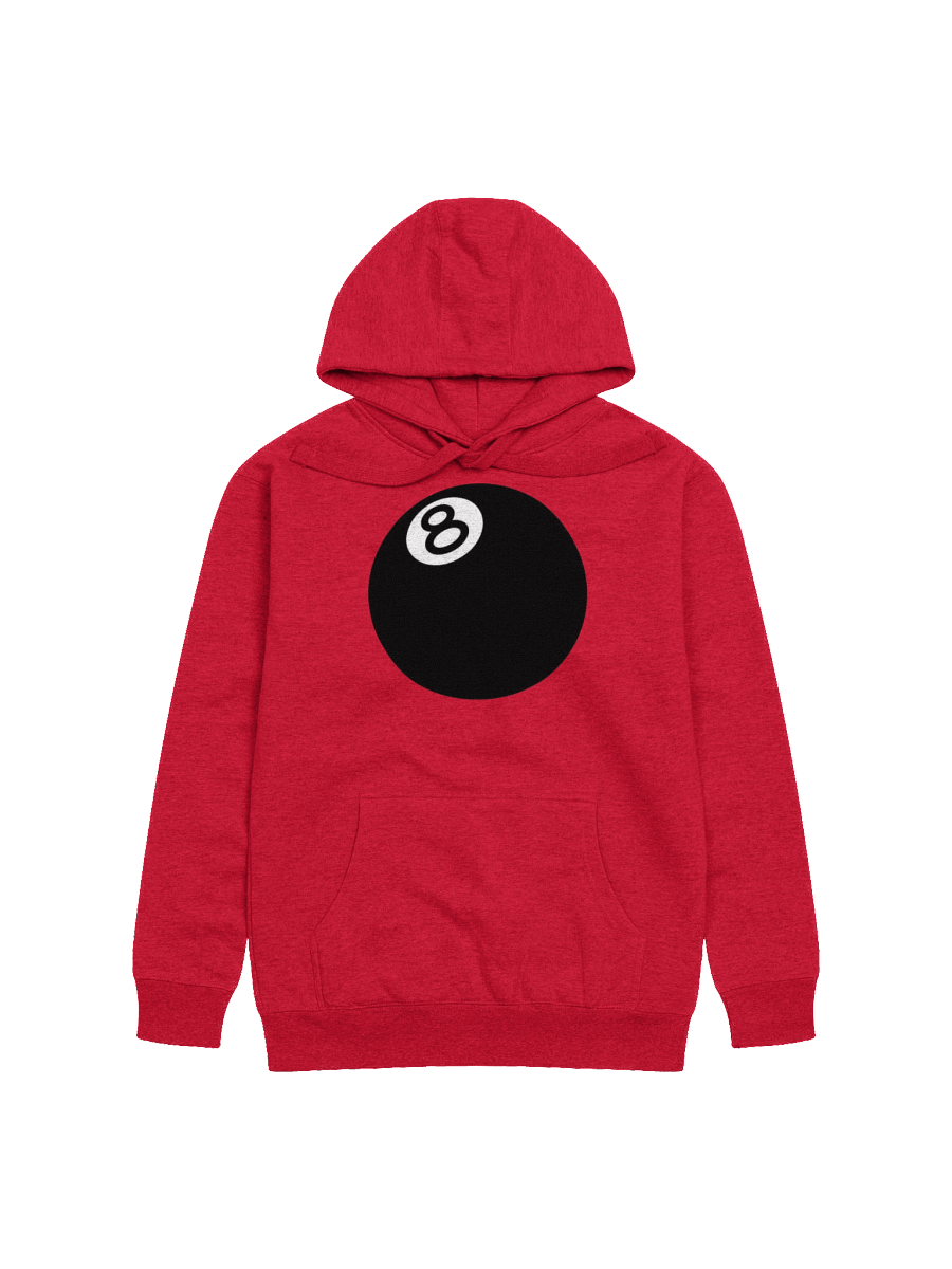 8 BALL FADE RED HOODIE product image (1)