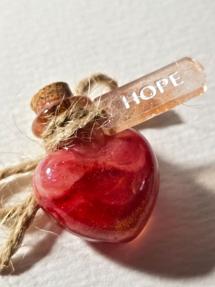 Heart Jar #16 - HOPE product image (2)