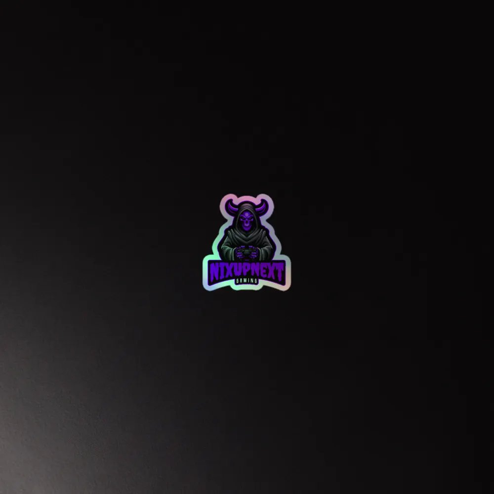 NixUpNext Gaming Holographic Sticker product image (4)
