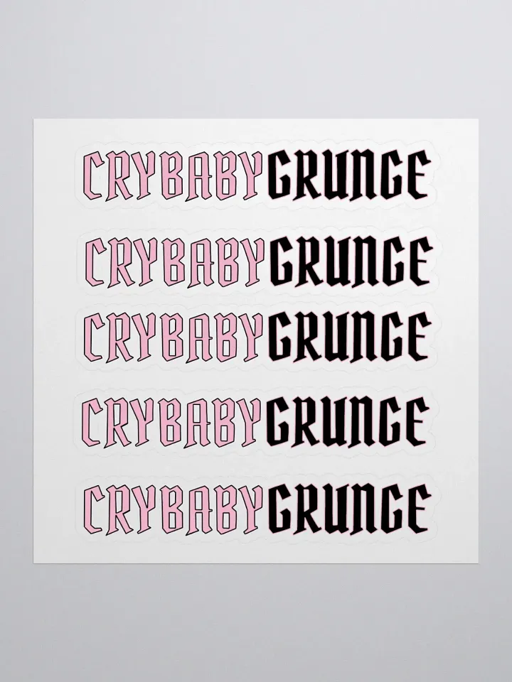 CRYBABY STICKERS product image (1)