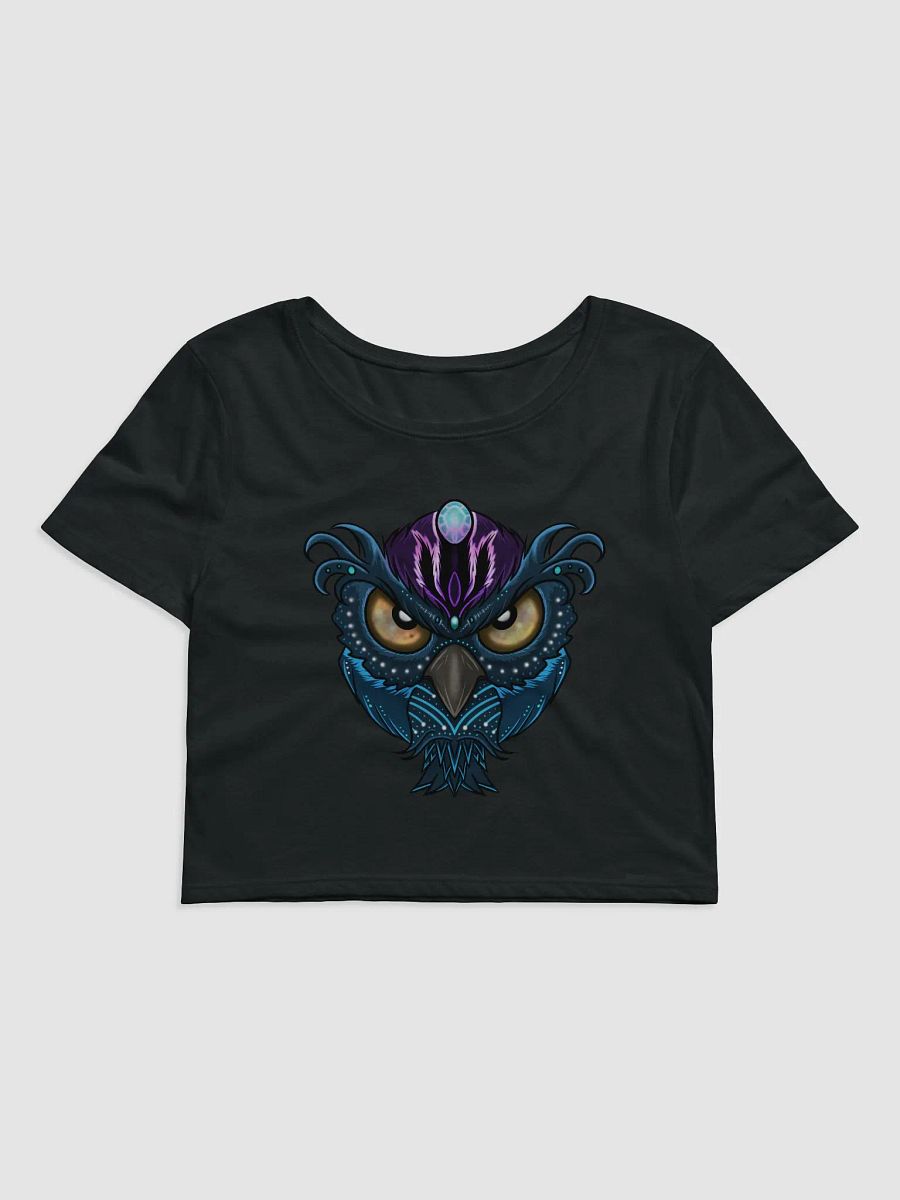 Cosmic Owl Crop Top product image (1)