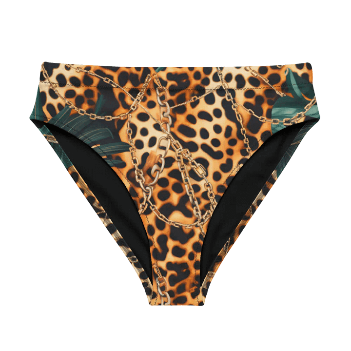 Safari Luxe Leopard & Palm High Waisted Bottoms product image (1)
