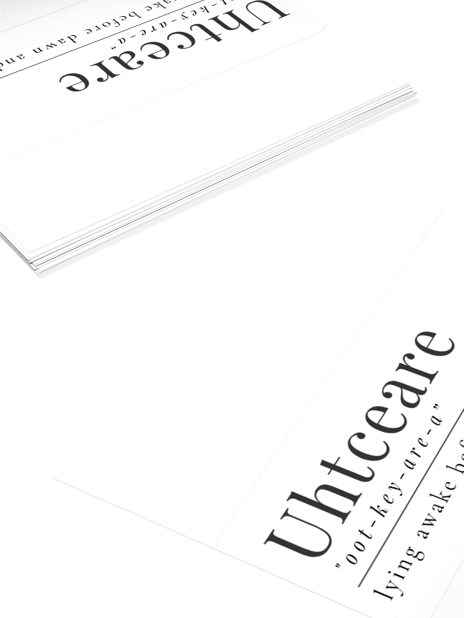 Uhtceare - Definition Sticker product image (7)