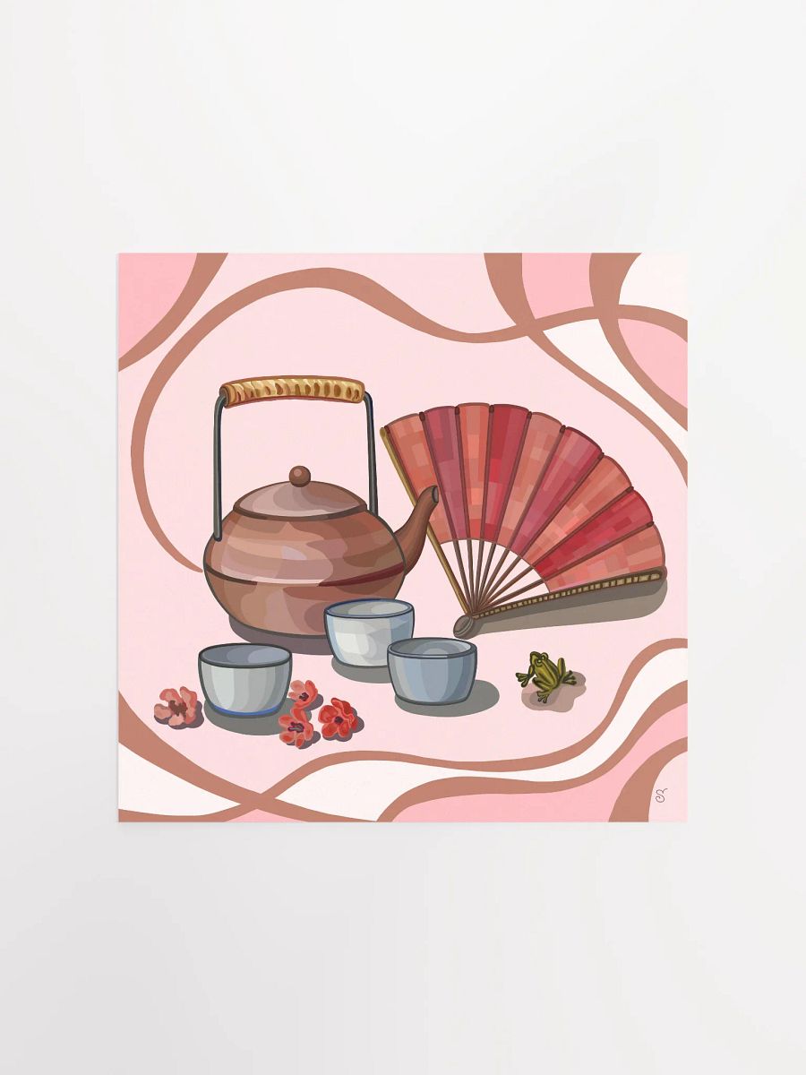 Tranquil Teatime Delight Poster - Coffee Shop No. 8 product image (1)