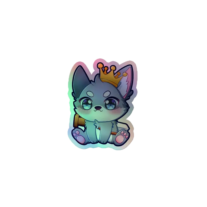 'Chibi Wulph' Holographic Sticker product image (1)