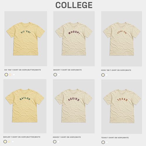 Tailgate and gameday ready!!! Vintage arch lettering on comfort colors super soft 100% cotton tees. 

Get 'em at boernetees.c...