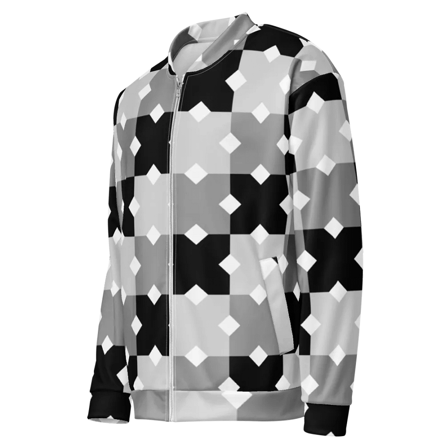 Symmetric Crosses Bomber Jacket product image (5)