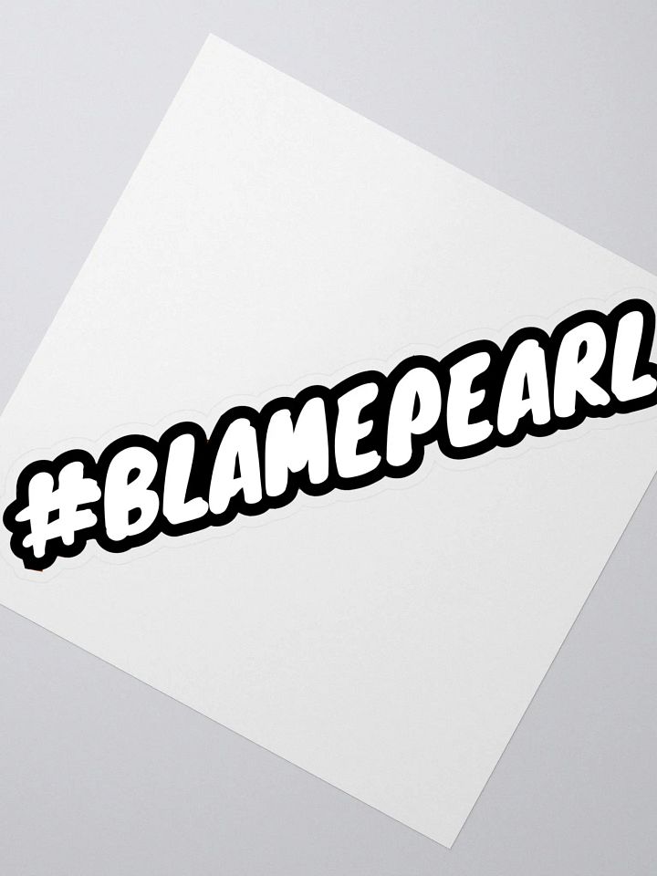 #BLAMEPEARL STICKER product image (2)
