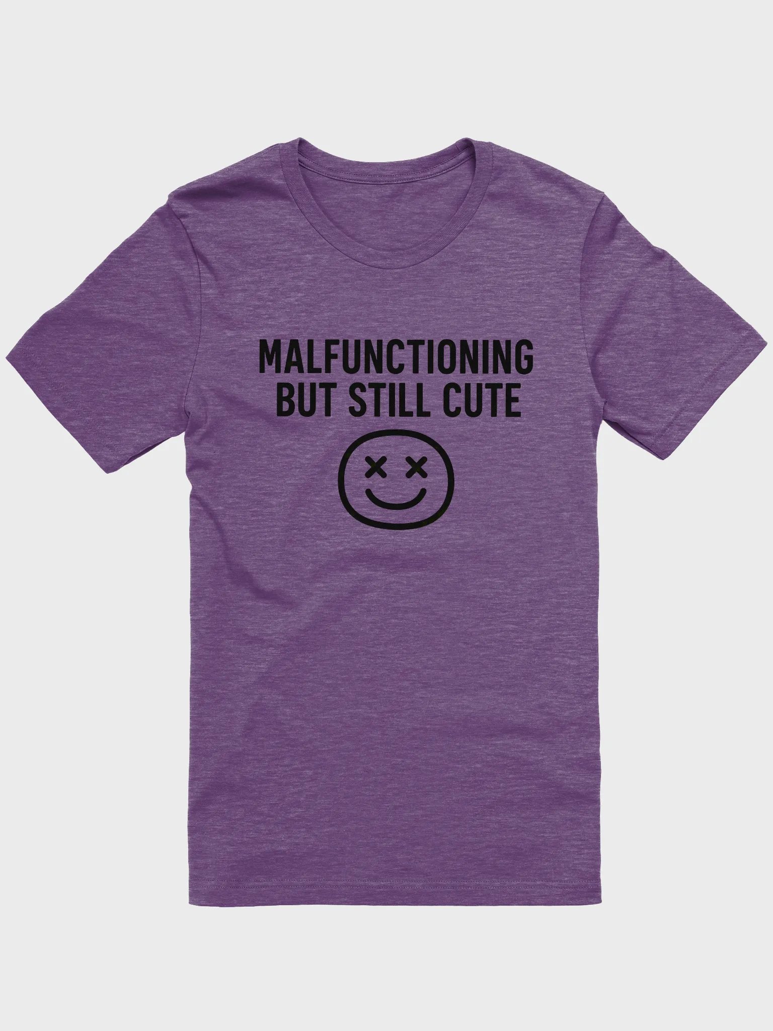 Malfunctioning But Still Cute T-Shirt – Funny Glitchy Aesthetic Tee for Geeks, Gamers & Cuties product image (2)
