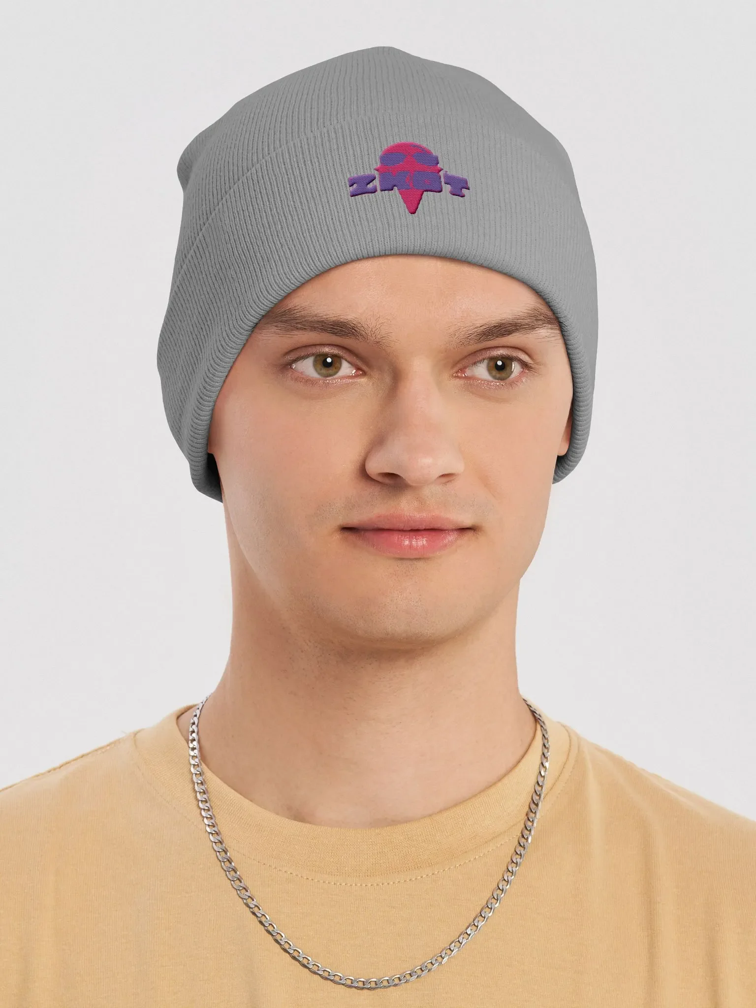 Pink Logo ZKOT Beanie - Show your support with Style - Headwear product image (6)