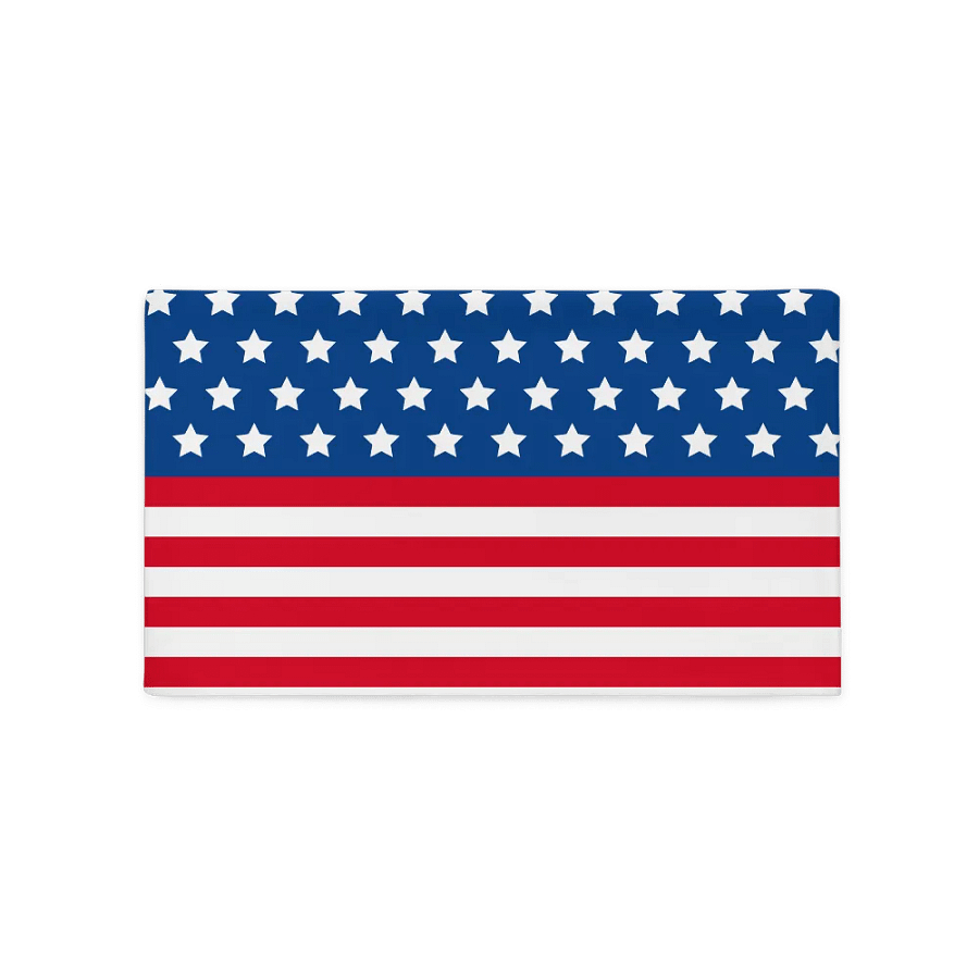 Exclusive Patriotic United States Flag Pillow Case - Home Decor product image (1)