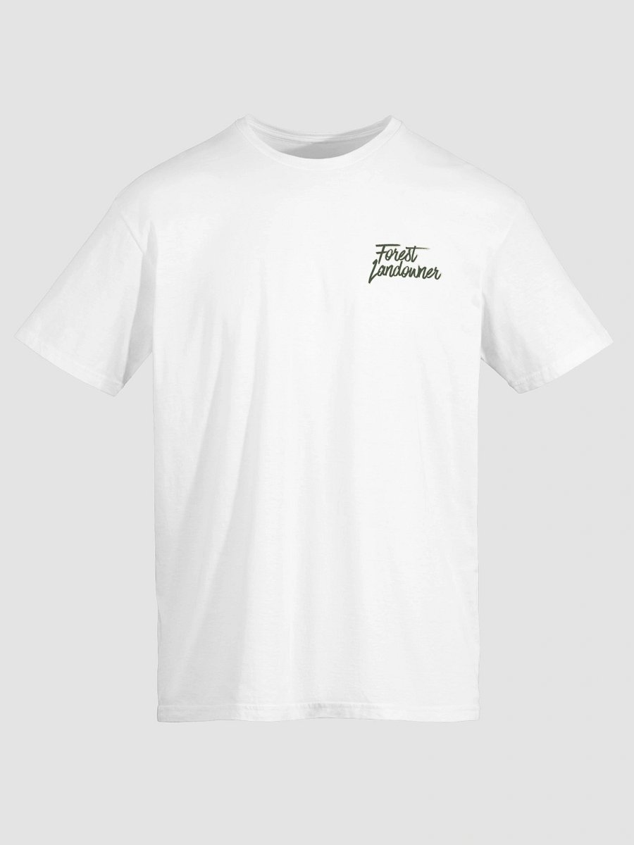 Forest Landowner White Tee product image (5)