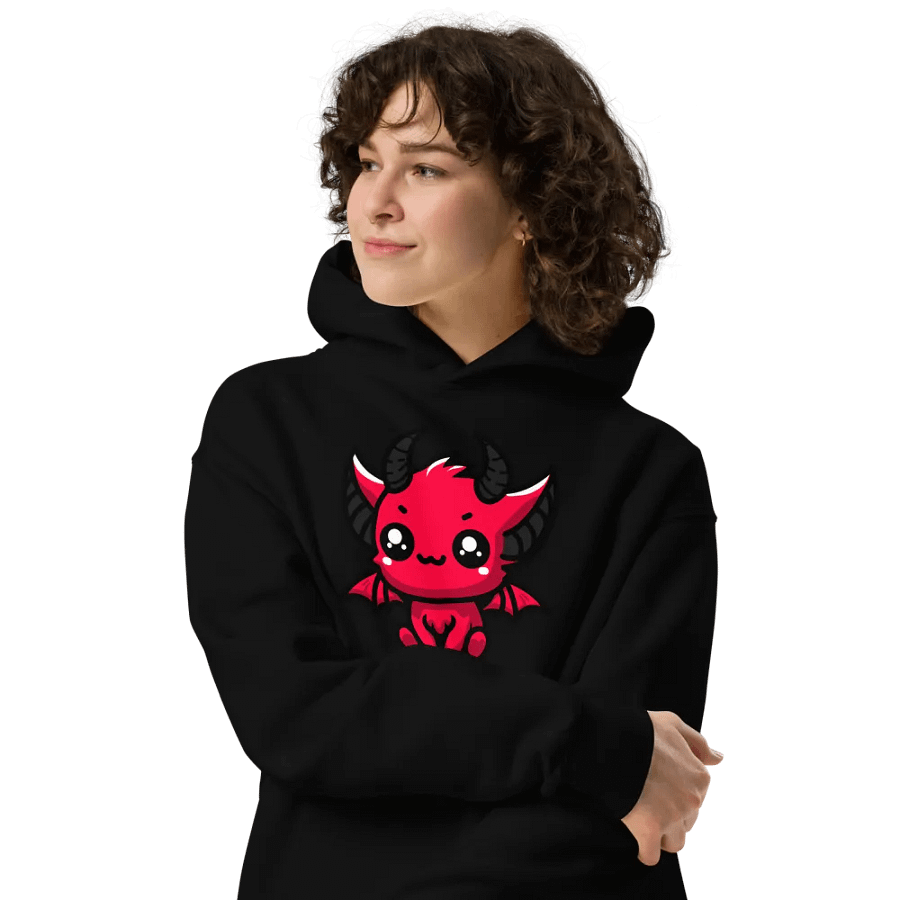 Adorable Demon Unisex Oversized Hoodie product image (4)