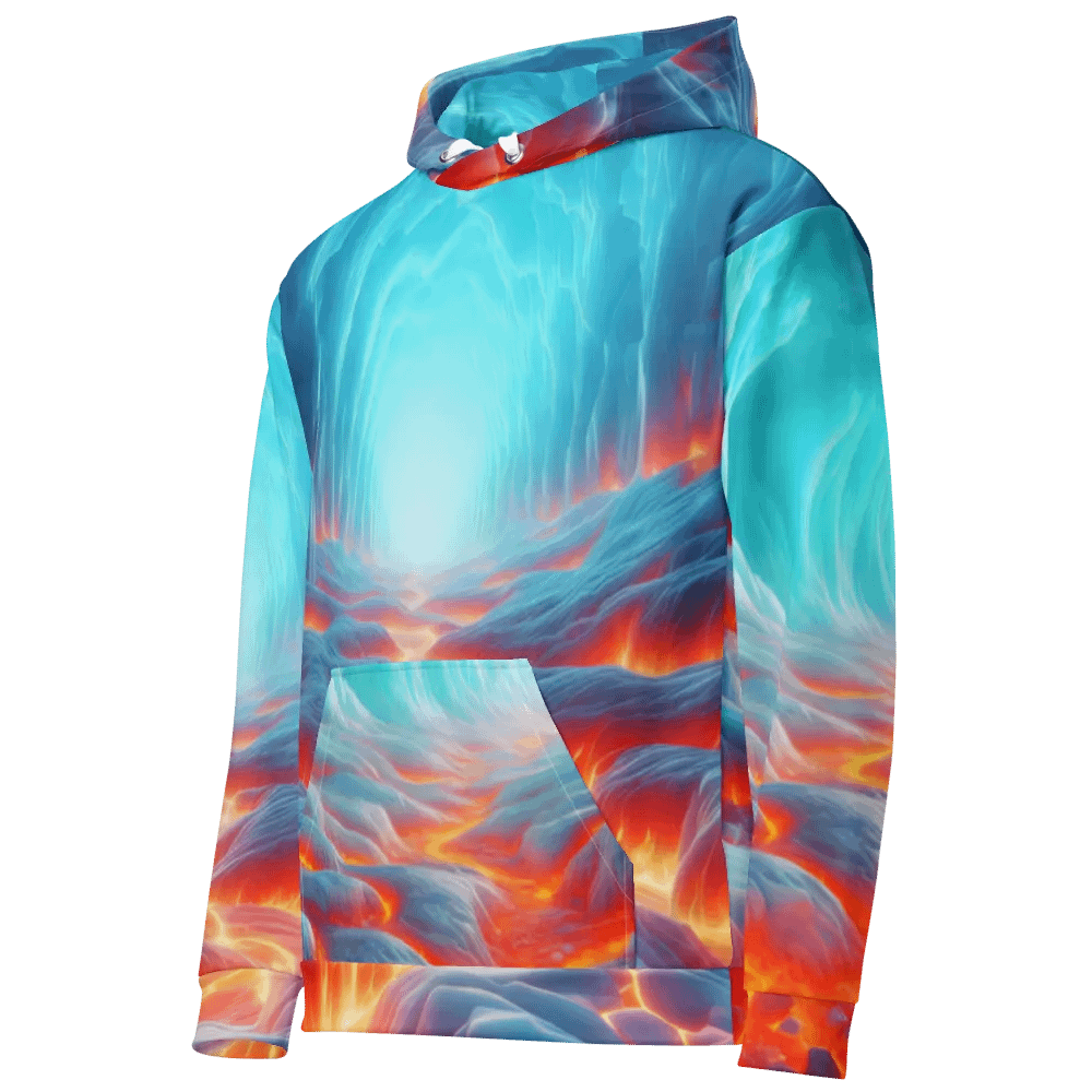 Fire and Ice - Molten Lava Meets Ice #36 product image (6)