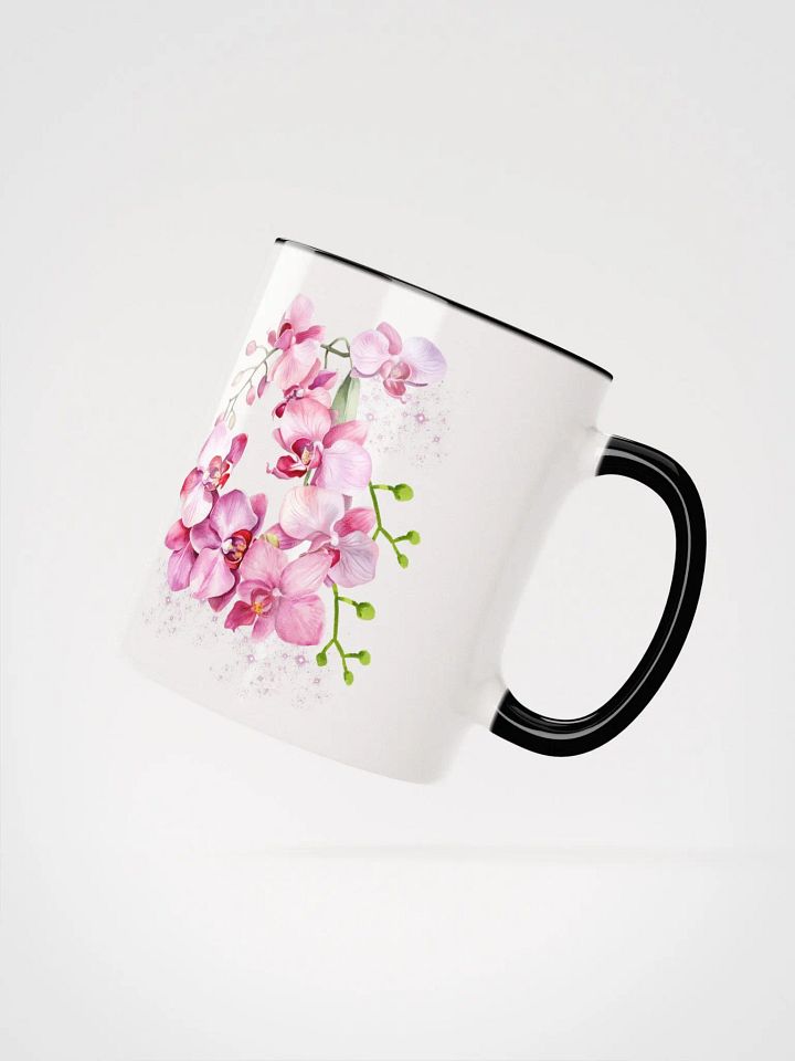 Orchid Bloom Ceramic Mug product image (3)