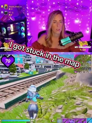 The pure panic when I fell for a loot trap and got stuck in the map 🤣🤣 #fortnite #fortnitefunnyclips 