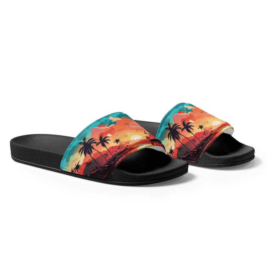 Tropical Sunset All Over Print Slides product image (3)