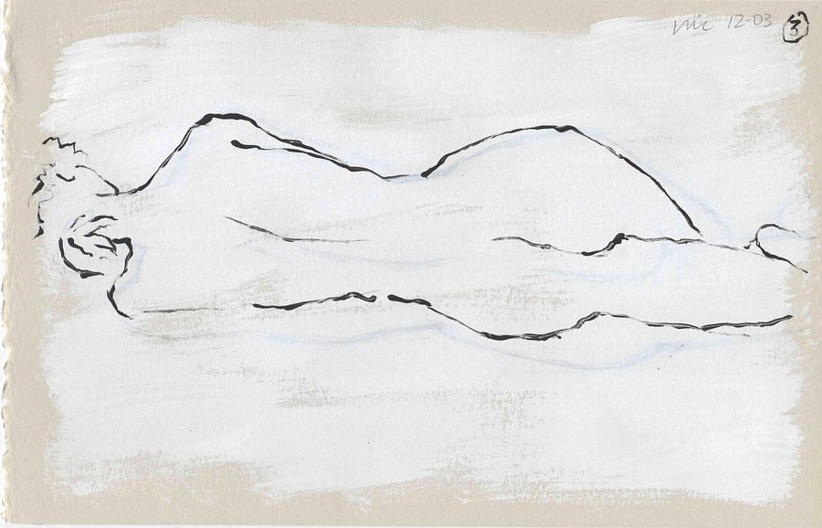 Sleeping Woman #3 Print product image (1)