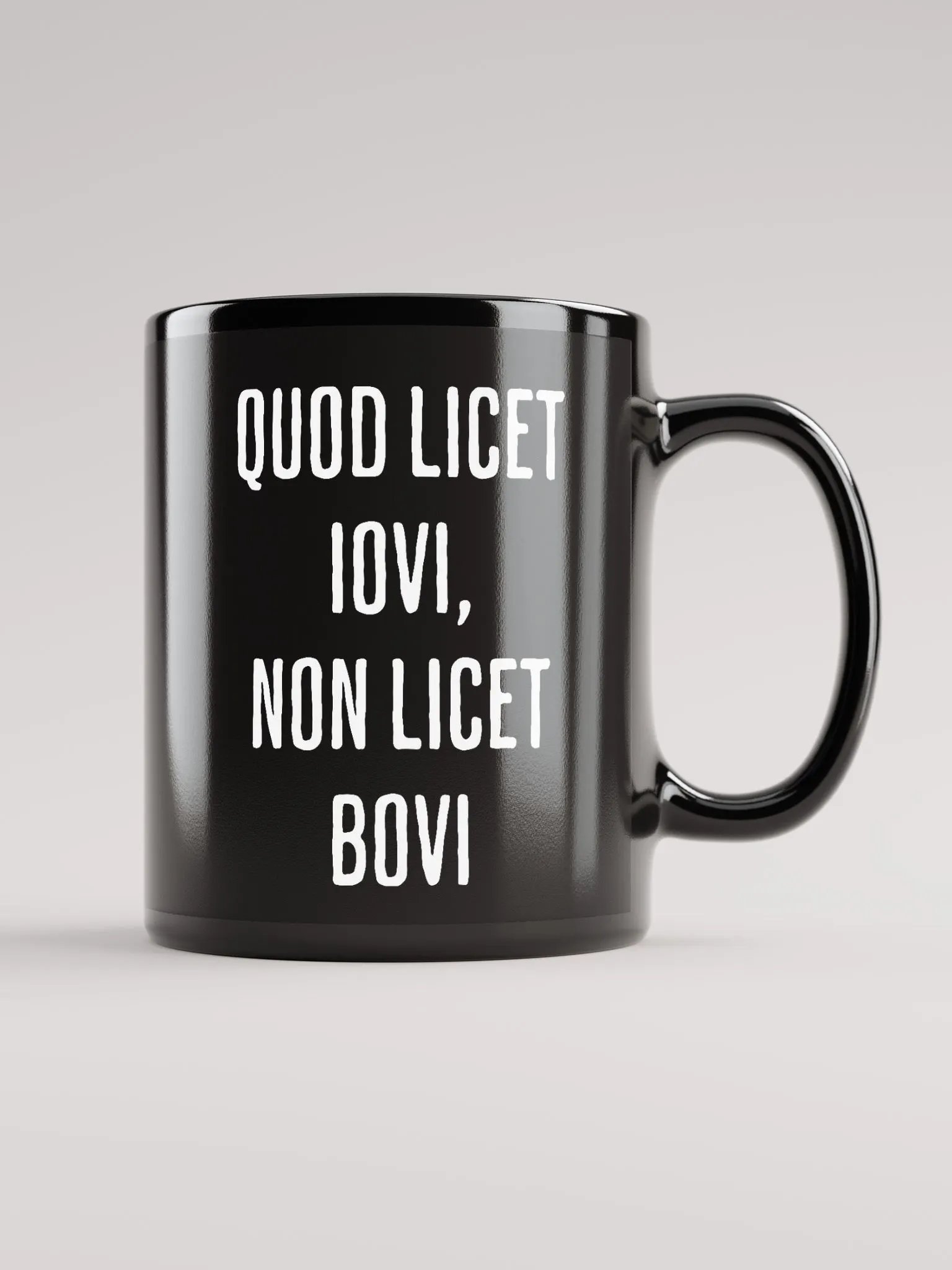 Quod Licet Iovi, Non Licet Bovi Mug product image (4)