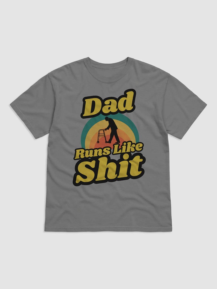 Vintage Dad Runs Like Shit T-Shirt product image (3)