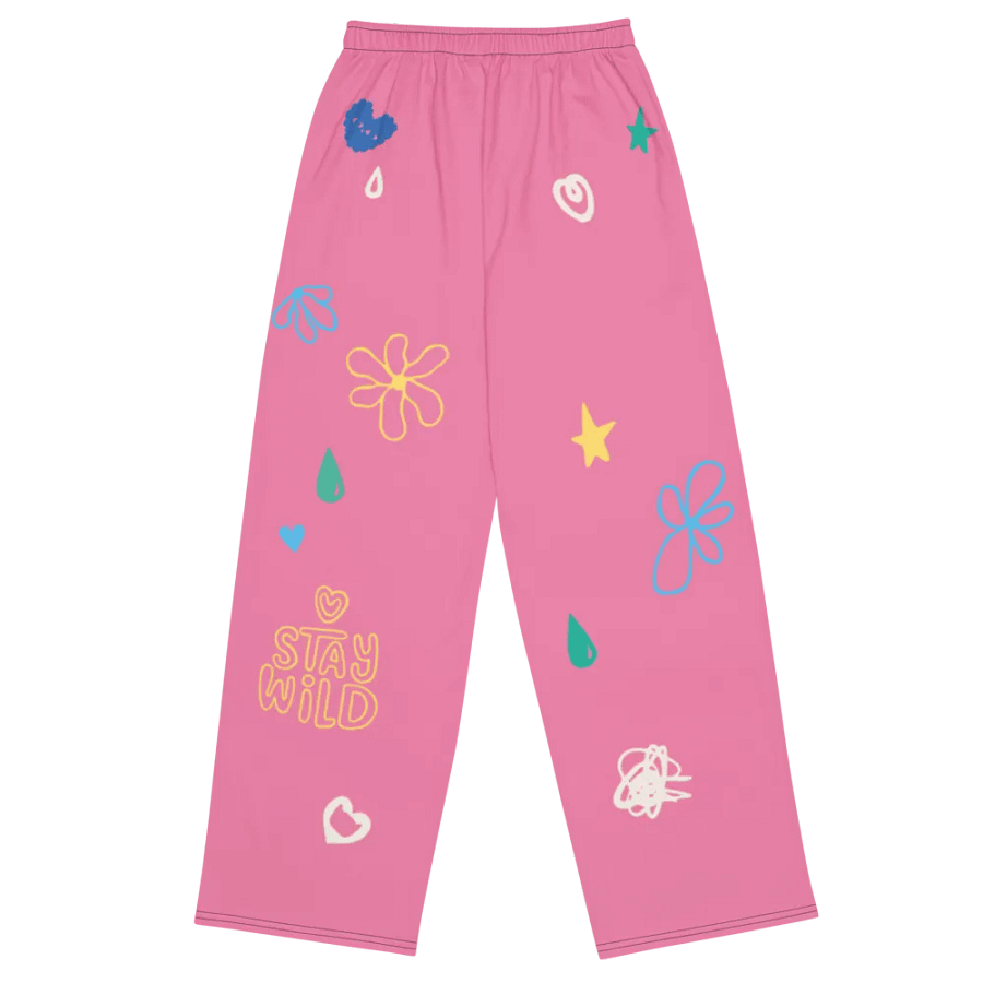 WLS Pink Trousers with print product image (6)