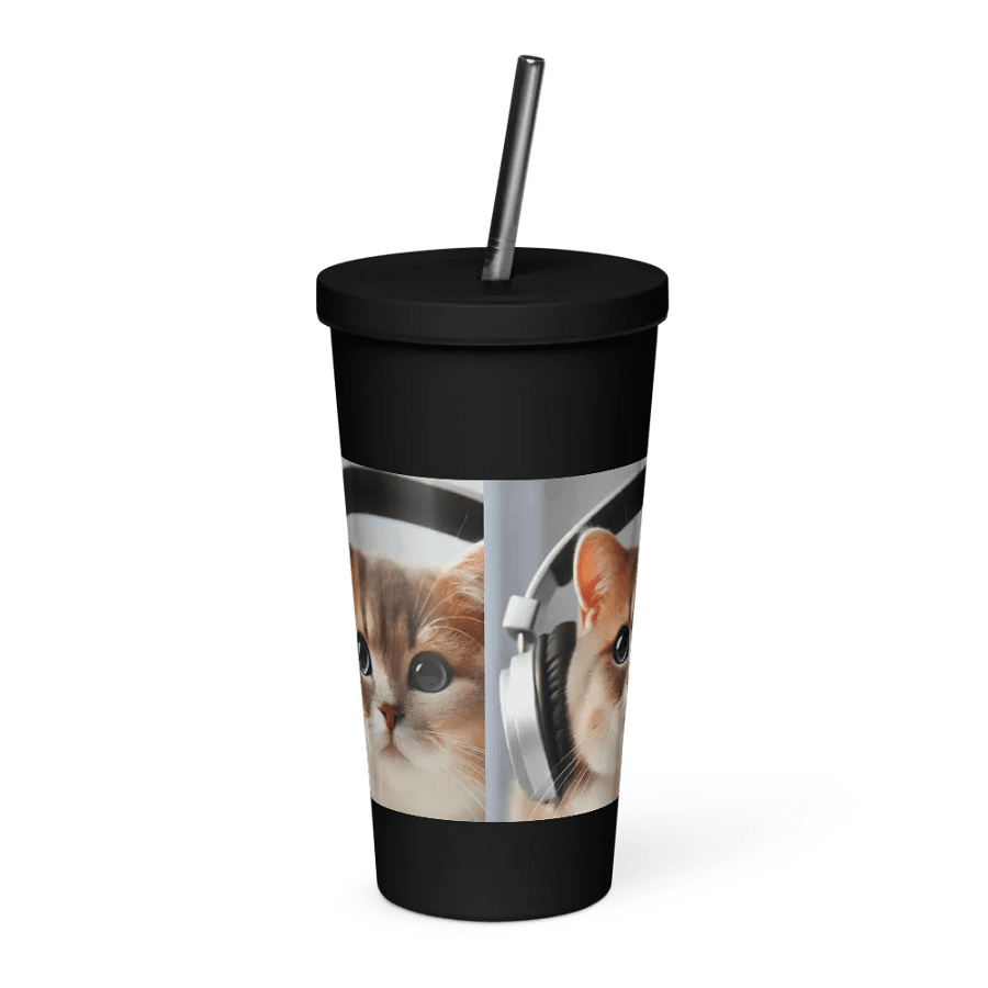 Cat Beats Insulated Tumbler product image (4)