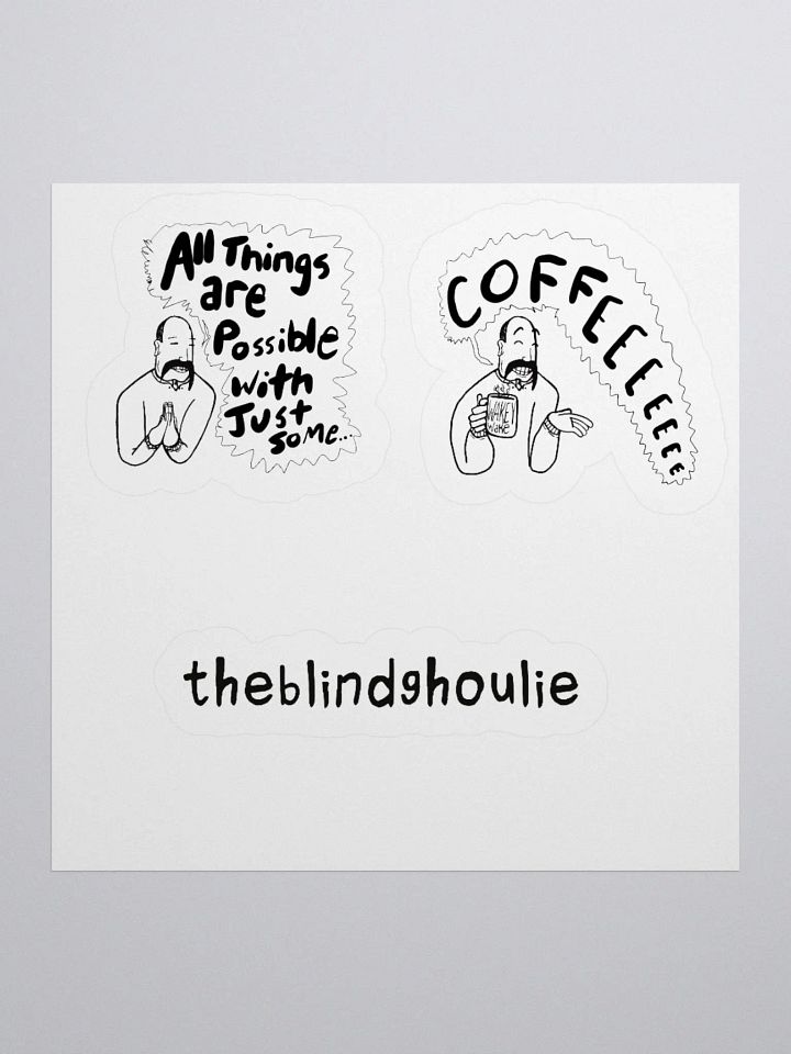 TBG Coffee Stickers product image (1)