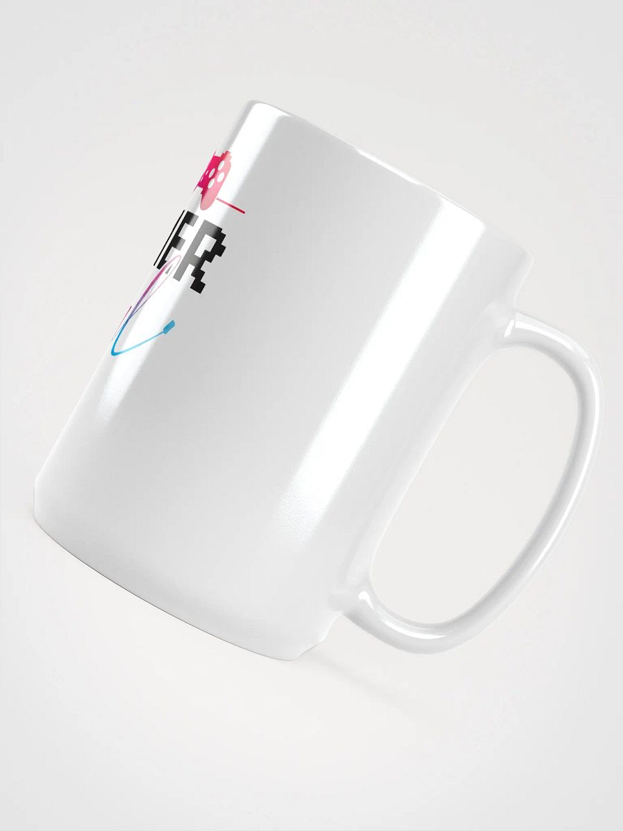 Gamer Girl Heartbeat White Glossy Mug product image (5)