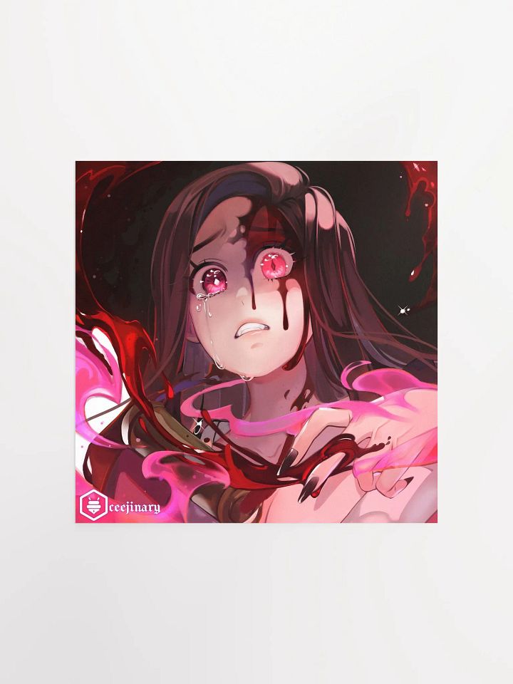 Nezuko Blood Art product image (1)