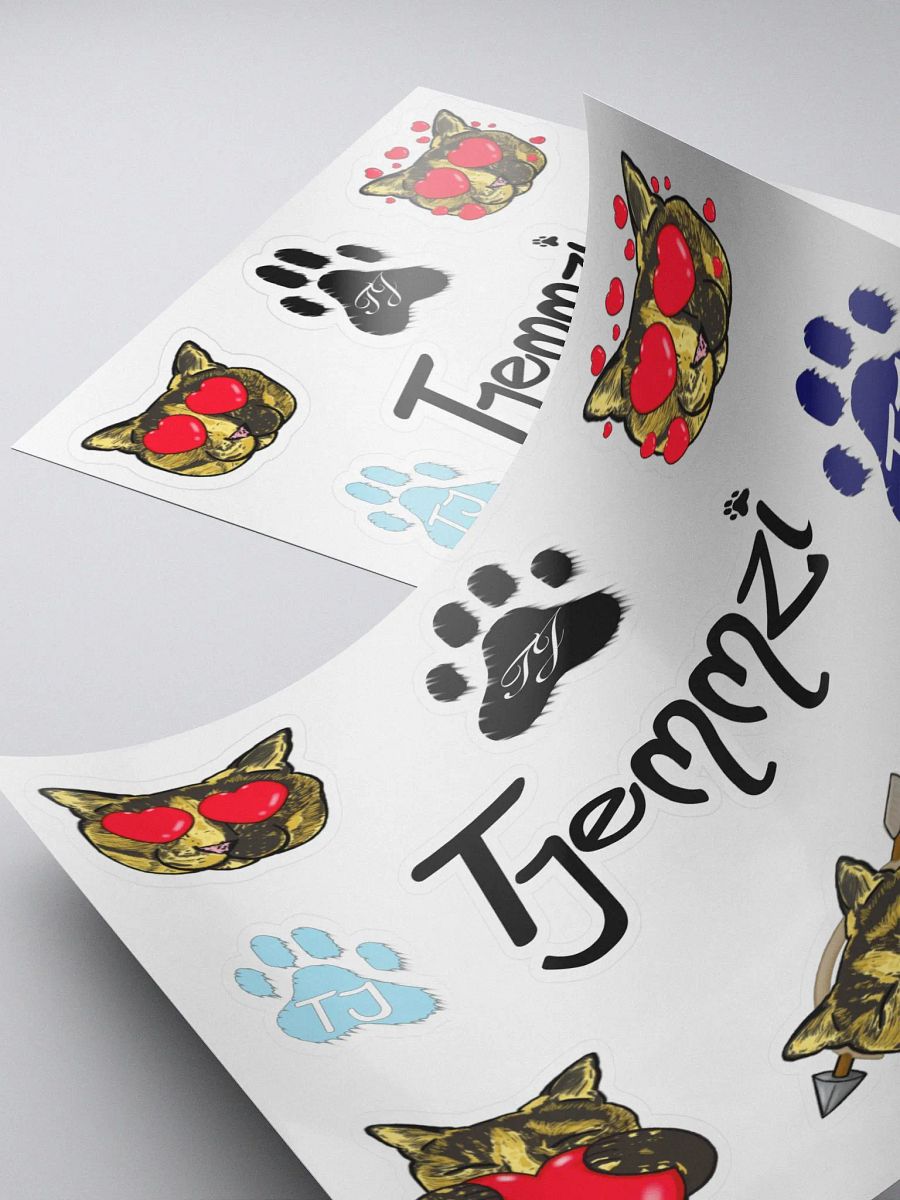 Tjemmzi sticker pack 2 (9 Stickers) product image (4)