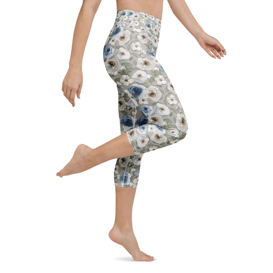 Grey Roses Leggings product image (1)