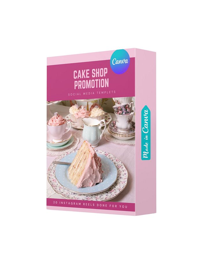 Cake Shop Promotion Templets product image (1)