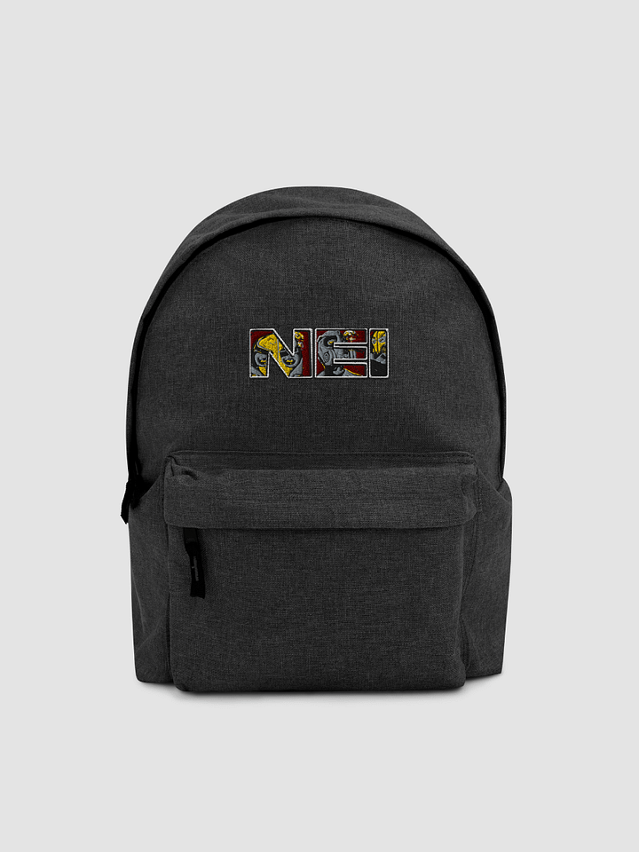 [Çılgın Nei] Embroidered Simple Backpack I BagBase BG126 product image (1)