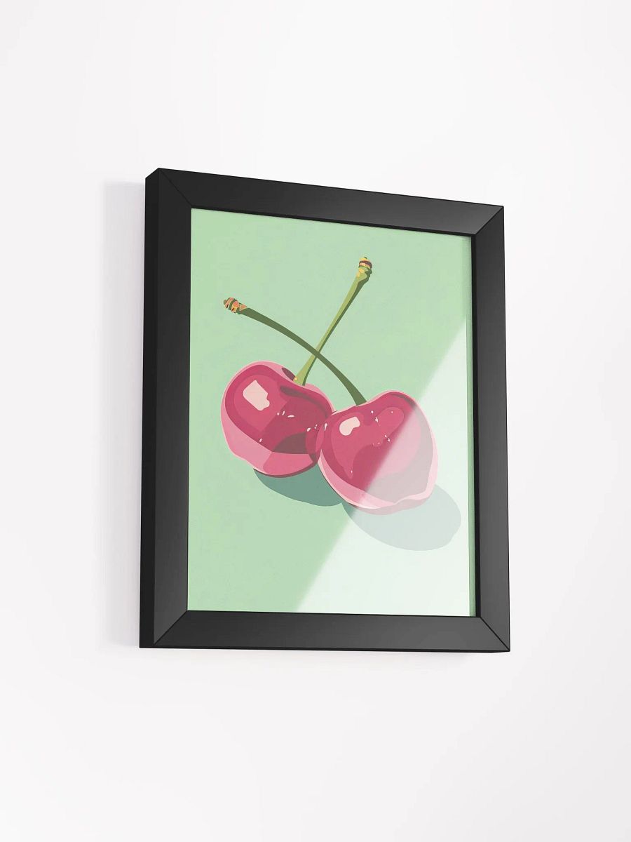 Cherries On Green Background product image (17)
