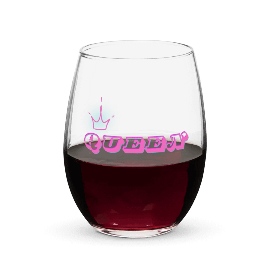 Queen Stemless Wine Glass product image (5)
