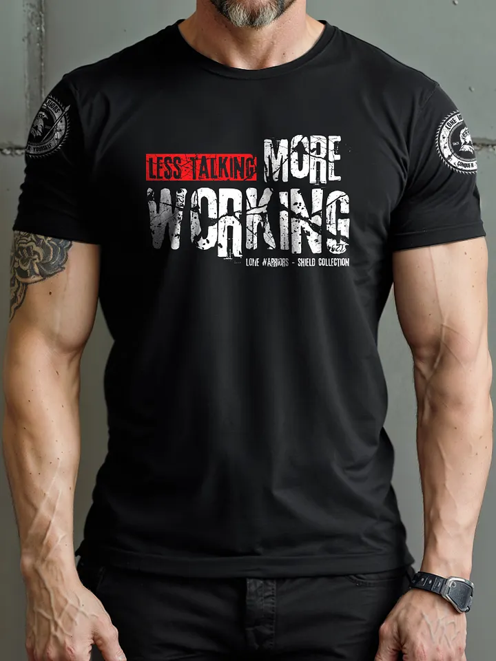 Less talking, More Working product image (2)
