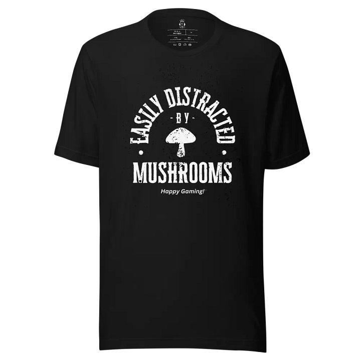 Mushroom Distraction Eco Distressed Tee product image (1)