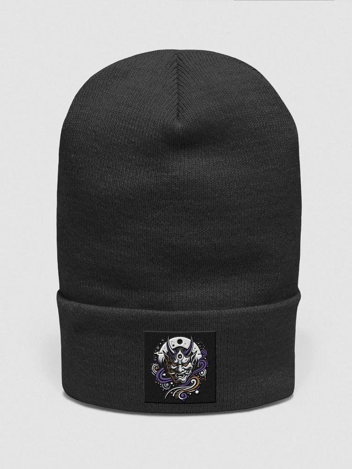 Mystical Grin Embroidered Beanie product image (3)