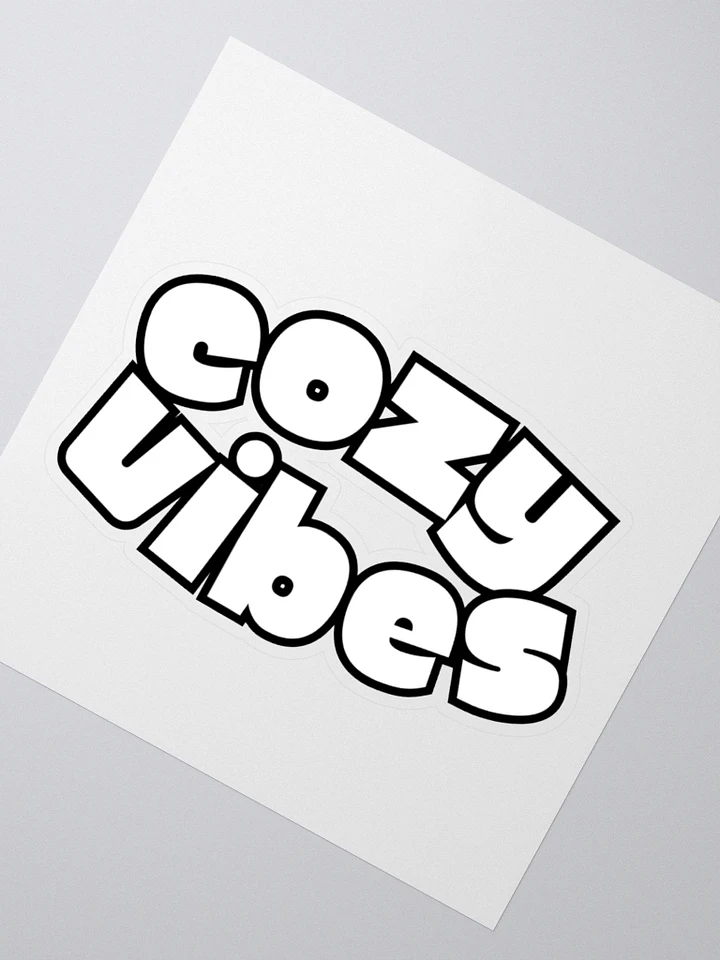 Cozy Vibes Sticker product image (1)