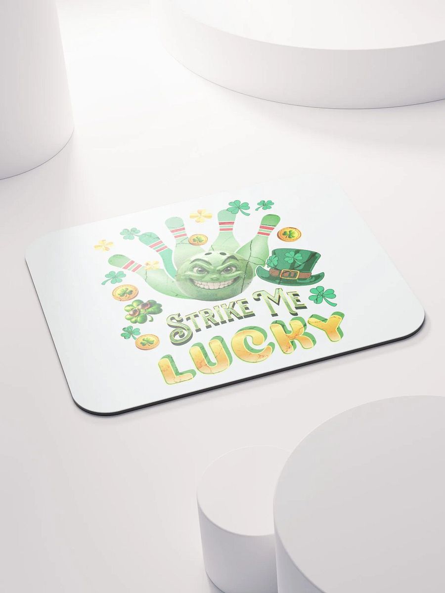 Strike Me Lucky Bowling Mouse Pad product image (4)