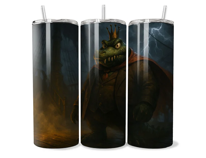 Donkey Kong – King K. Rool “Stormbound Monarch” 20oz Stainless Steel Tumbler product image (1)