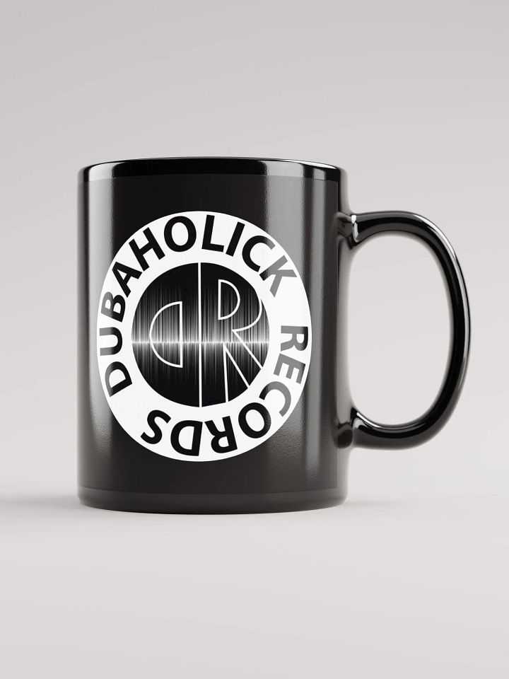 DR Circle Black Glossy Mug product image (2)