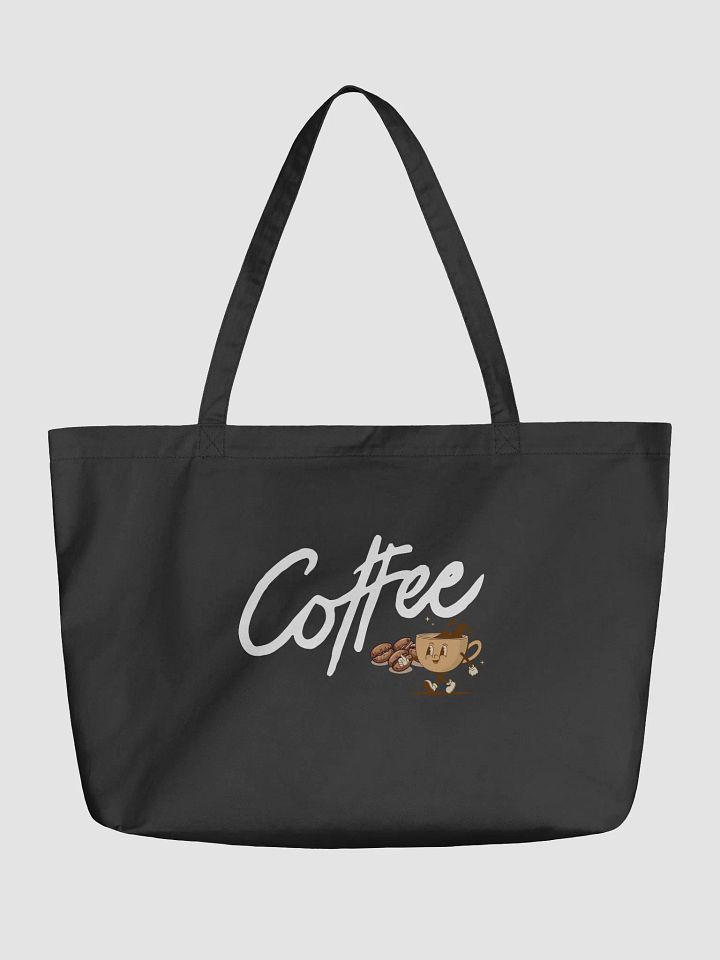 Coffee Cartoon Eco Tote Bag product image (2)