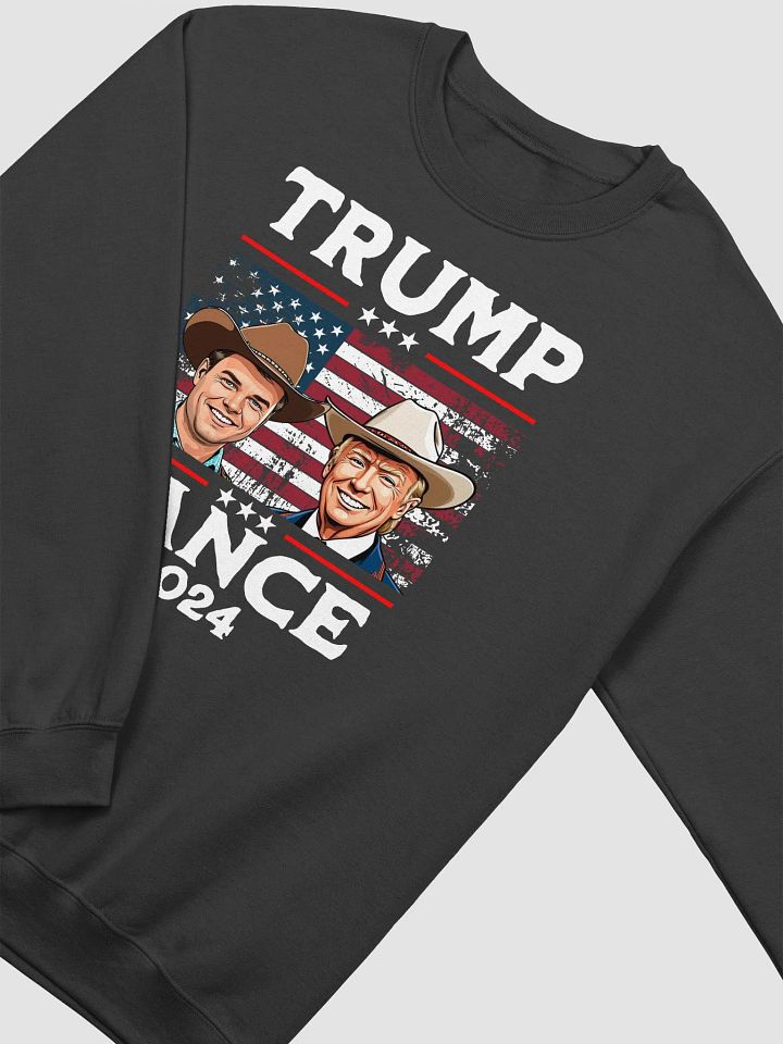 TRUMP VANCE 2024 TAKE AMERICA BACK PATRIOTIC AMERICAN UNISEX SWEATSHIRT product image (6)