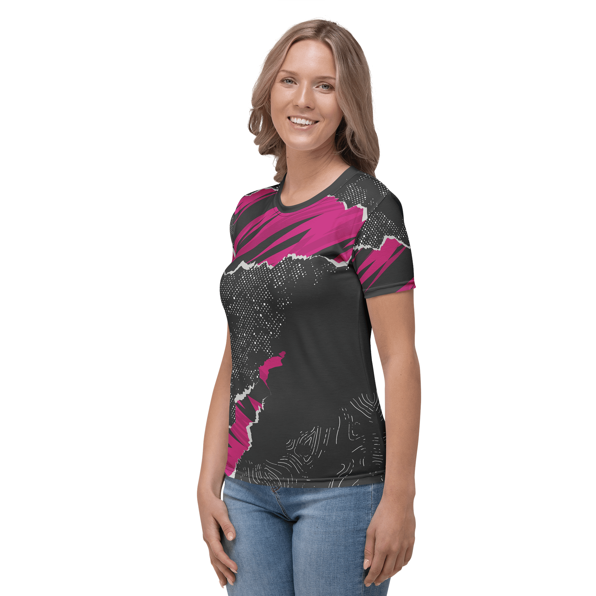 Purple Flash | Women's Crew Neck T-Shirt product image (6)