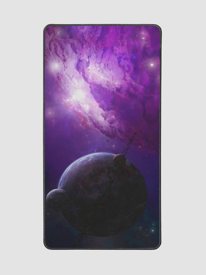 Purple galaxy mousepad product image (2)