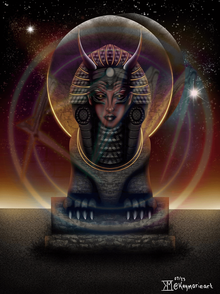 Rise of Sphynx Digital Print product image (1)