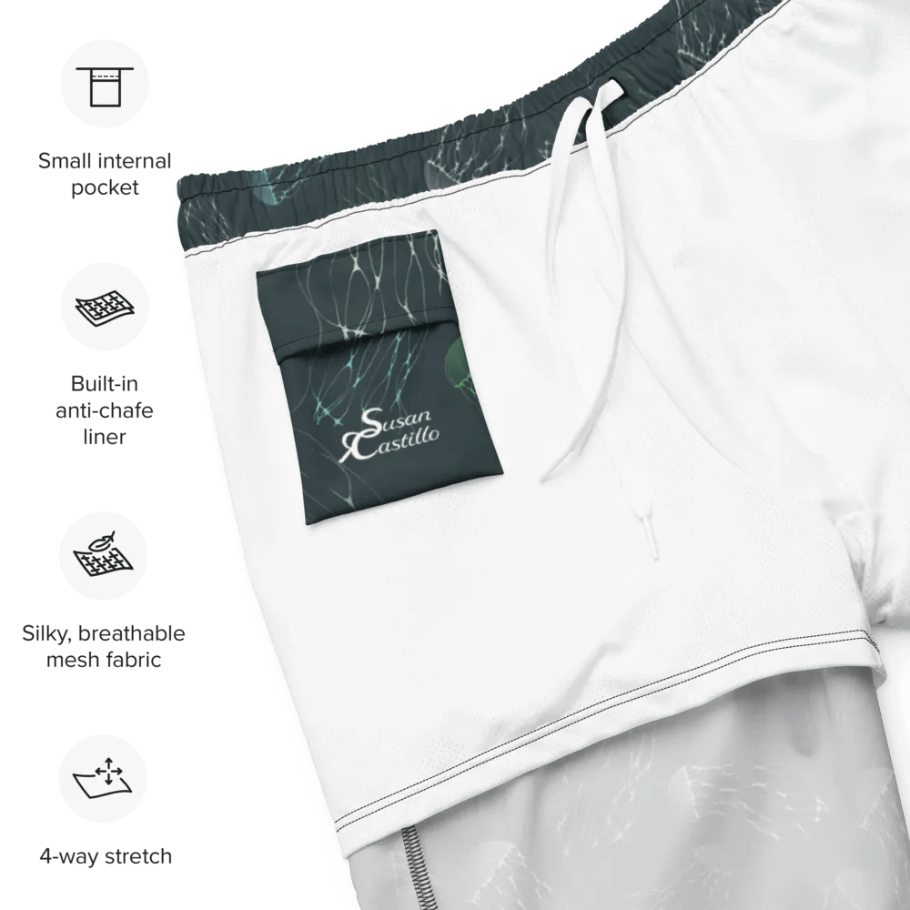 Jellies Everywhere Swim Trunks product image (3)