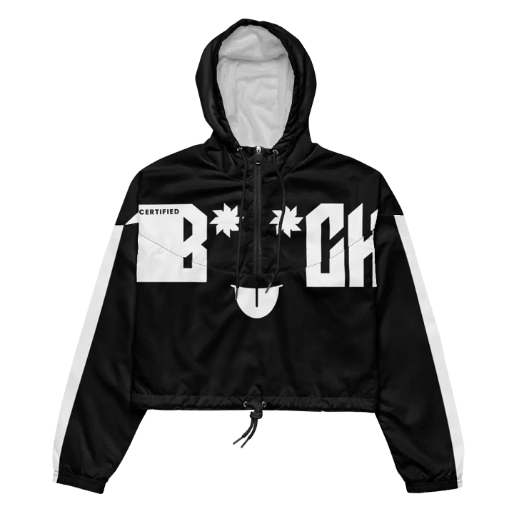 Certified Attitude Cropped Hoodie Windbreaker product image (1)